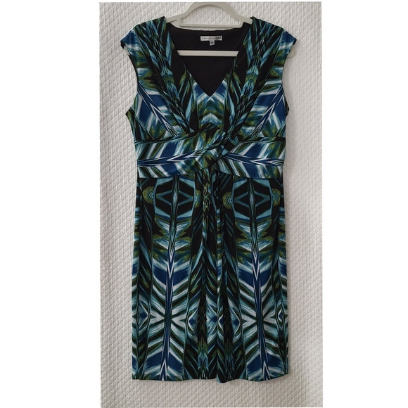 Sandra Darren multi color dress - Picture 1 of 4